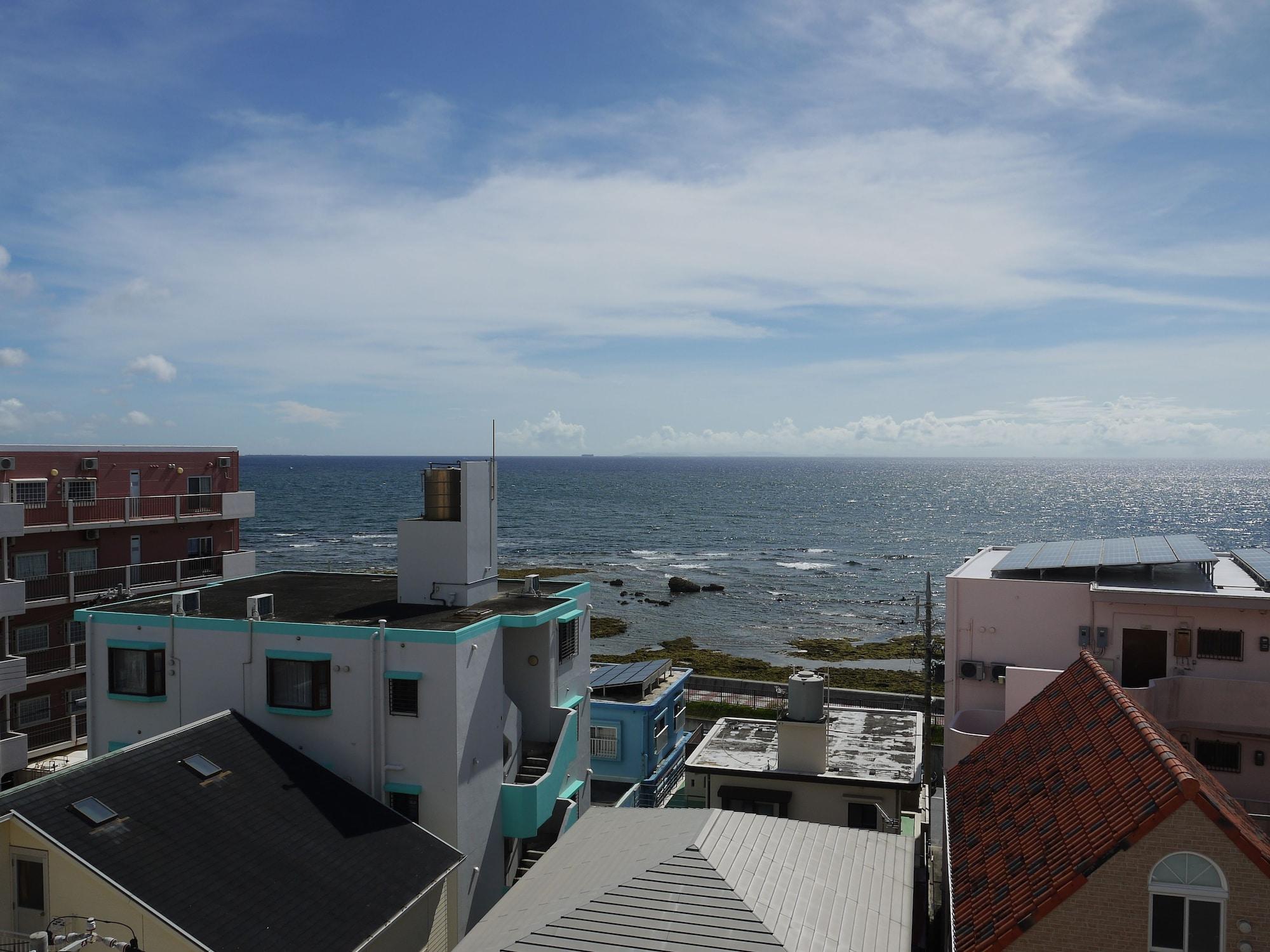 Seaside Hotel The Beach Chatan Bagian luar foto